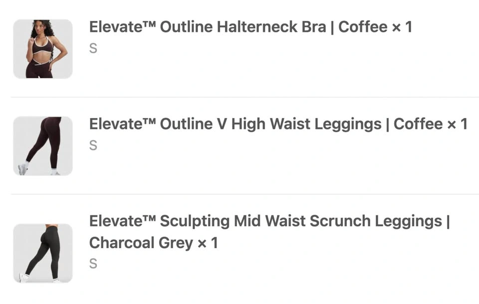 Thrivin Gym Work-out Leggings & Bra - photo 3