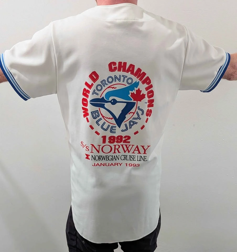 Vintage Toronto Blue Jays World Champions Cruise Jersey - photo 2