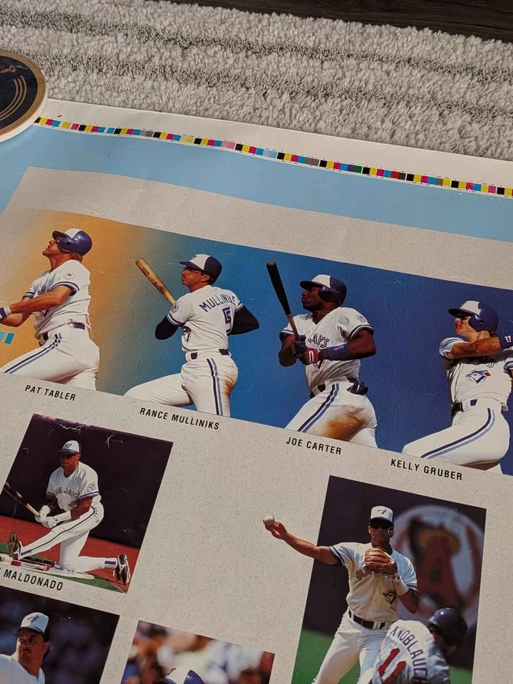 Vintage 1991 Blue Jays poster - photo 3