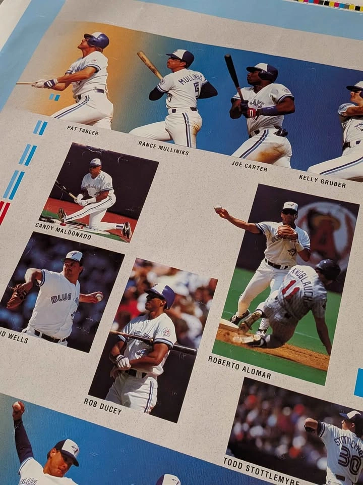 Vintage 1991 Blue Jays poster - photo 4