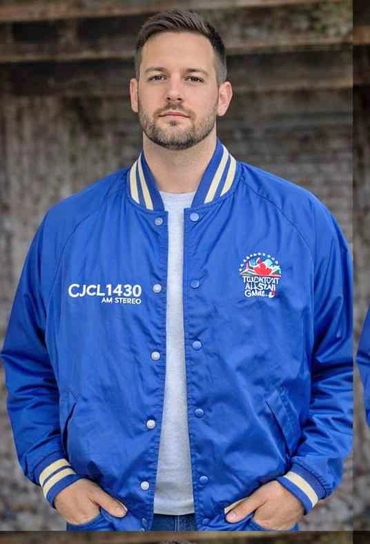 Vintage Toronto Blue Jays bomber jacket