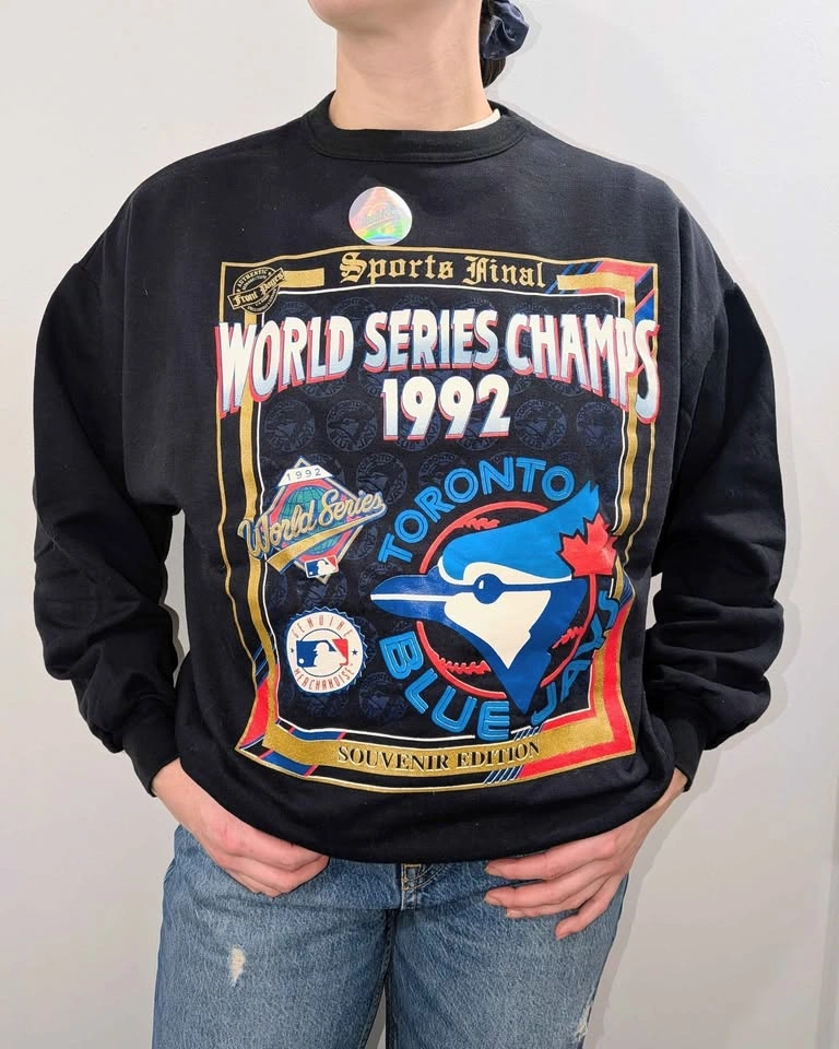 Vintage Toronto Blue Jays world series crew neck - photo 2
