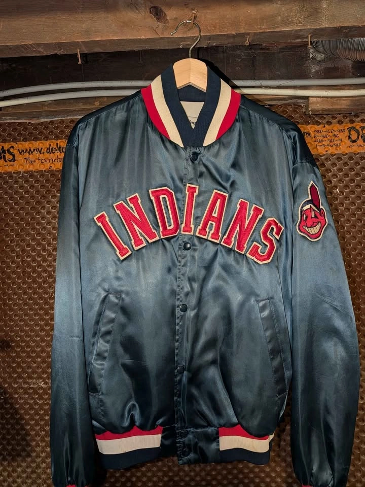 Vintage Cleveland Indians satin jacket - photo 2