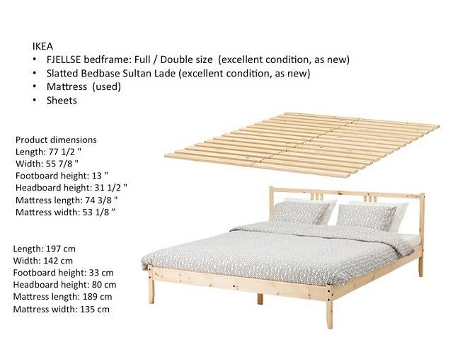 Black Full Size Bedframe - photo 5