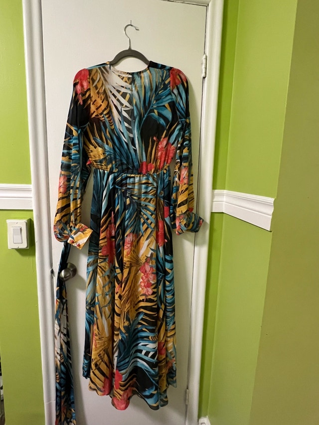 Ding Cing Fashion Tropical Maxi Dress - photo 2