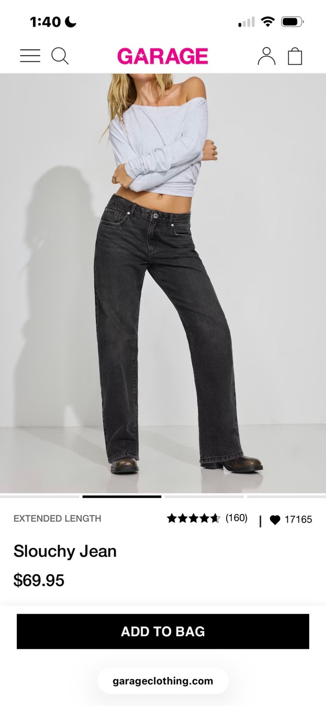 Garage Slouchy Jeans - photo 4