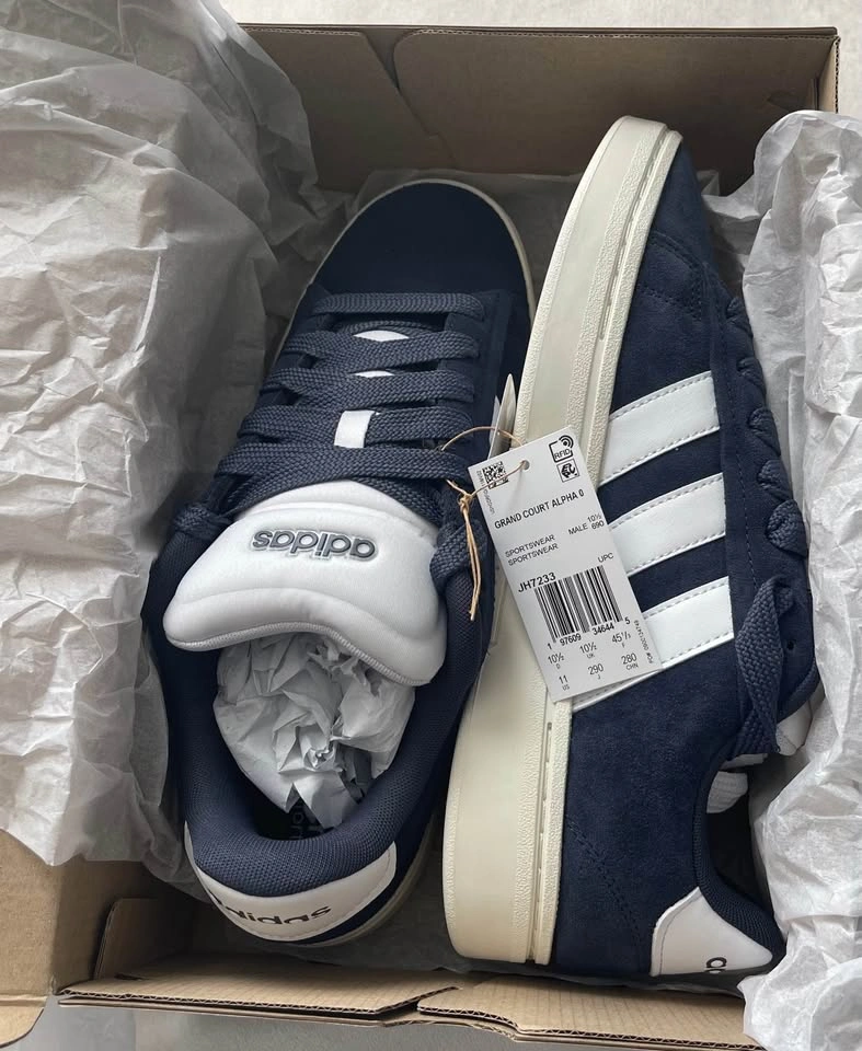Adidas Grand Court Alpha 00s Men’s Size 11 Blue White Sneakers - photo 2
