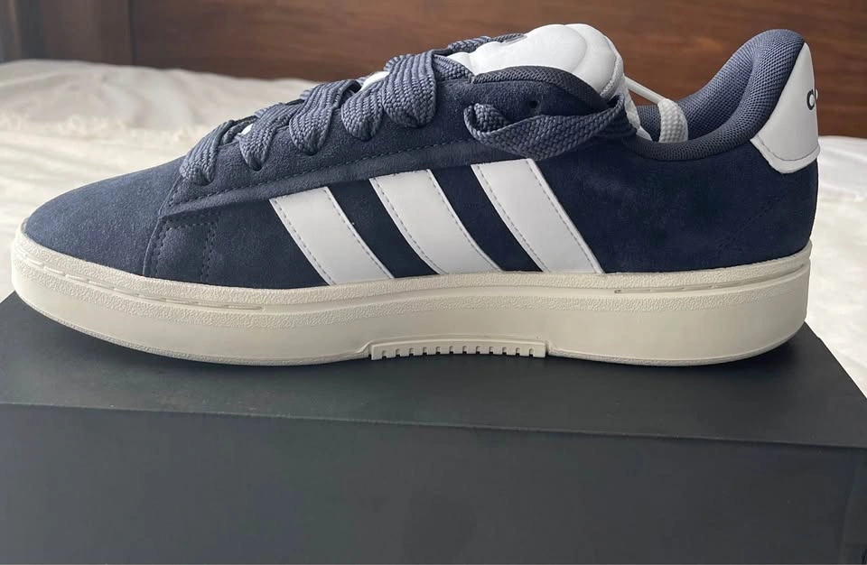 Adidas Grand Court Alpha 00s Men’s Size 11 Blue White Sneakers - photo 3