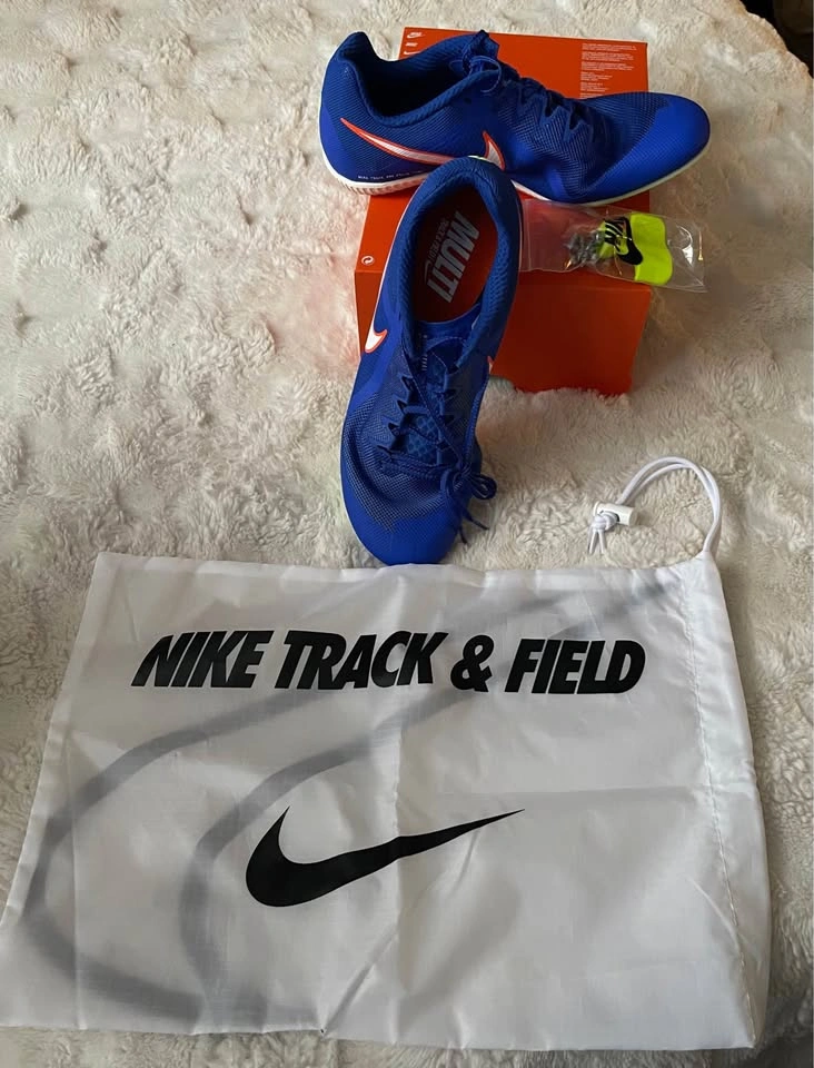 Nike Zoom Rival Multi Racer Blue Safety Orange Spikes - photo 2