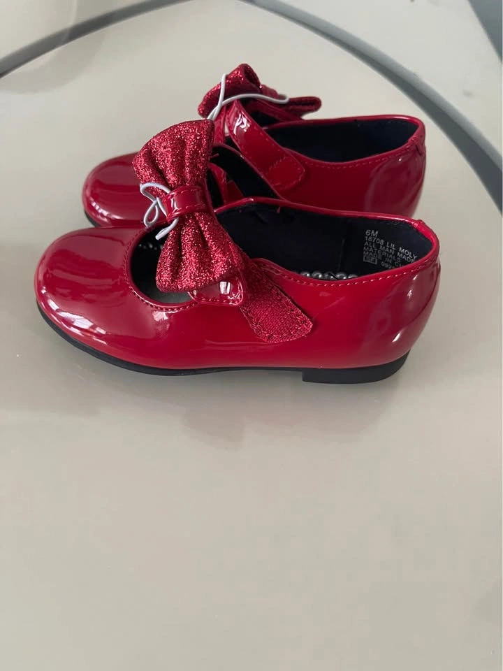 NEW Toddler Girls Red Dress Shoes Size 6 – Rachel Shoes - photo 2