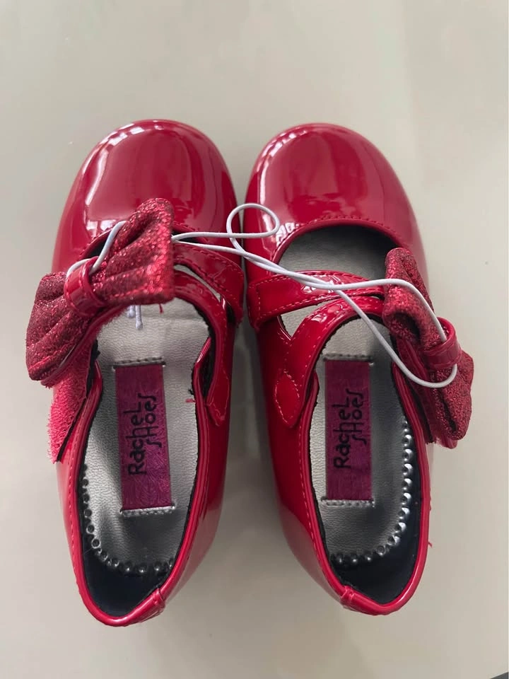 NEW Toddler Girls Red Dress Shoes Size 6 – Rachel Shoes - photo 3