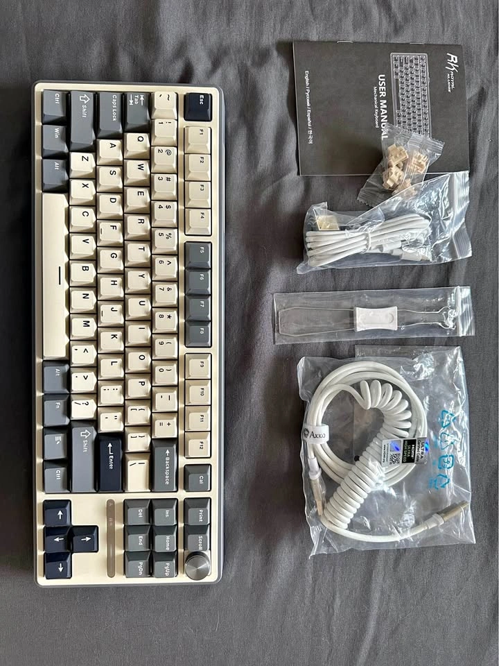 Mechanical Keyboard RK R87Pro Creamy Switch