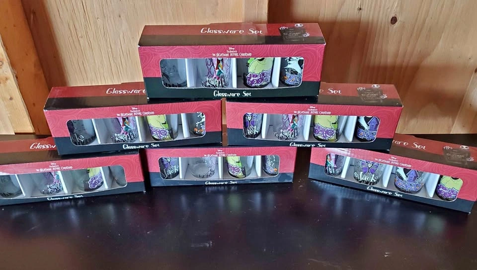 Nightmare Before Christmas Shot Glasses Sets