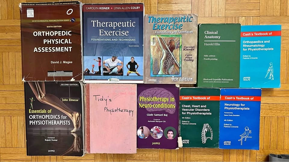 All physiotherapy books