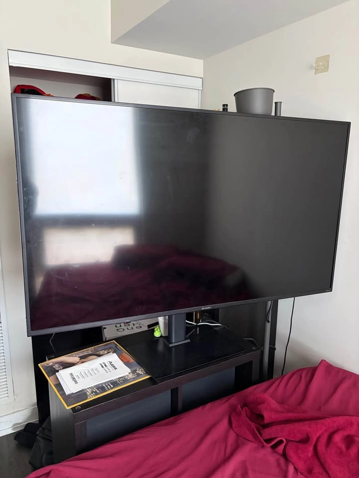SHARP 55” 4K TV with Stand - photo 2