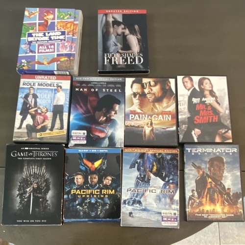 DVD Movie/TV Bundle: Game of Thrones, Terminator & More