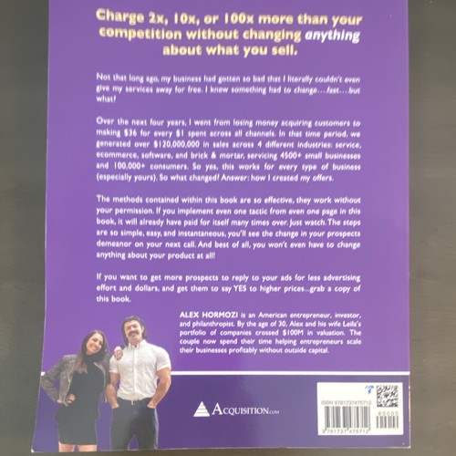 Alex Hormozi $100M Offers Volume 1 (2021, Paperback) - photo 2