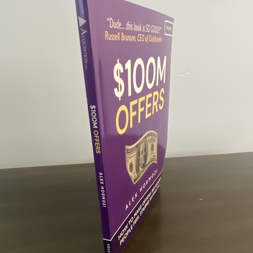 Alex Hormozi $100M Offers Volume 1 (2021, Paperback) - photo 3