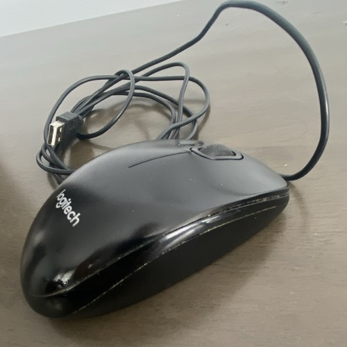 Logitech B100 Wired USB Optical Mouse 800 DPI 3-Button - photo 3