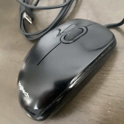 Logitech B100 Wired USB Optical Mouse 800 DPI 3-Button - photo 5
