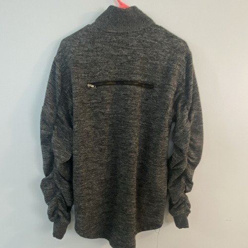 Bleecker & Mercer Men's Gray Heathered Knit Full Zip Sweater Jac - photo 2