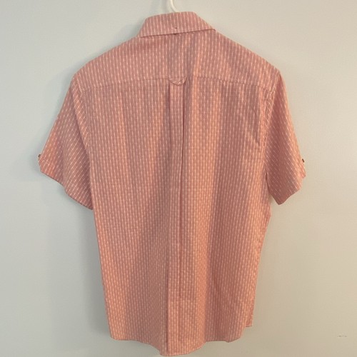 Ben Sherman Men's M Check Pink/White Button-Down Shirt - photo 2