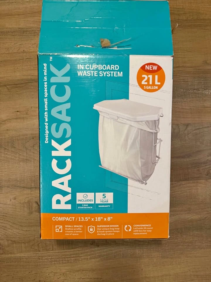 Rack Sack Compact Kitchen Garbage