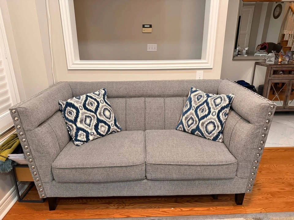 Grey Sofa 3 set - photo 2