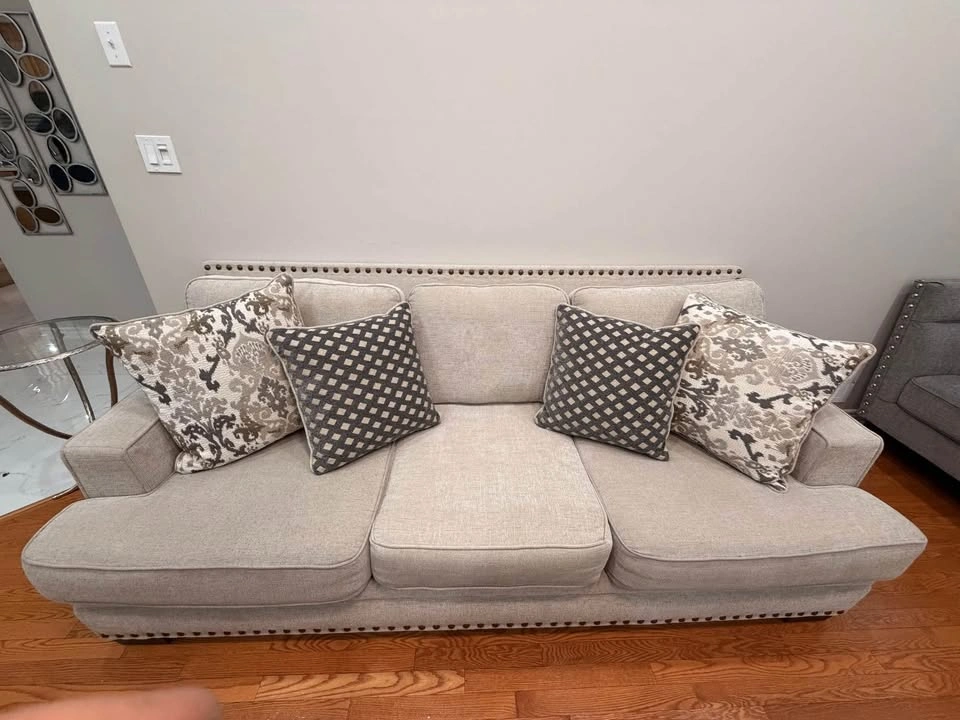 Off White 2 Sofa Set - photo 2