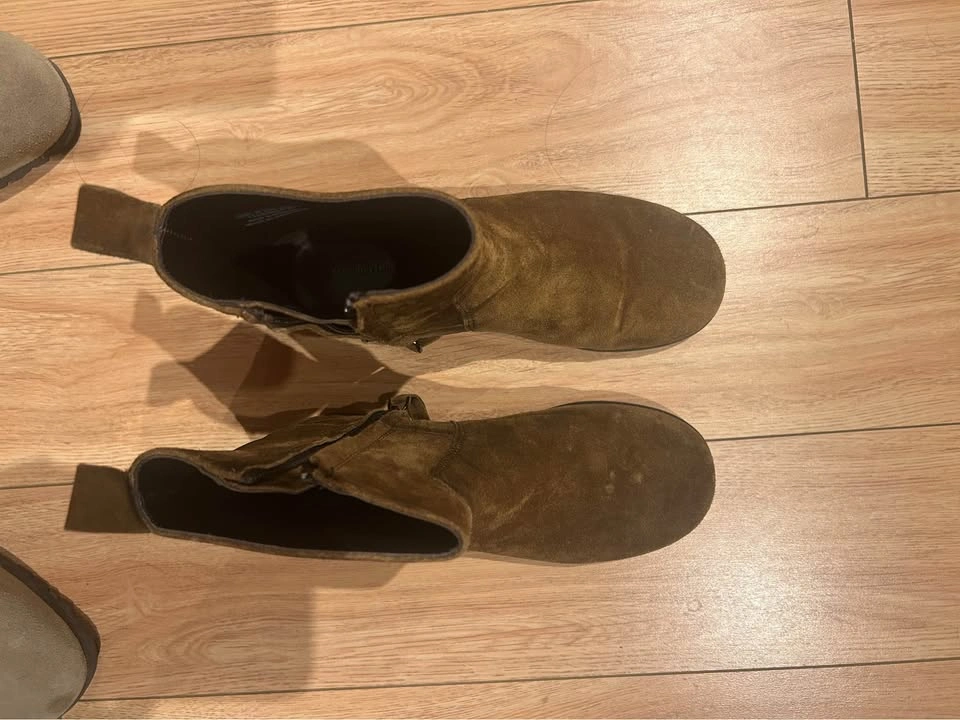 Massimo Dutti Suede Ankle Boots - photo 2