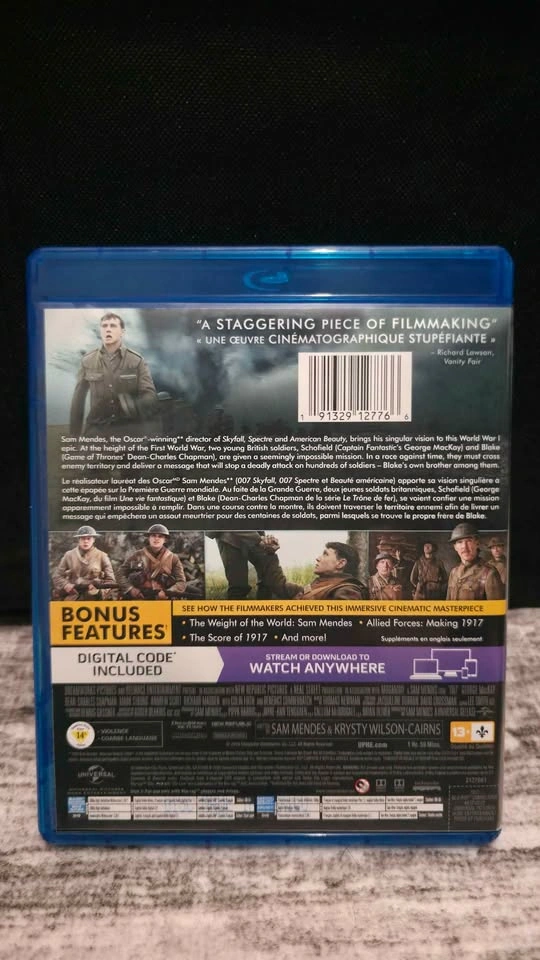 1917 bluray movie - photo 2
