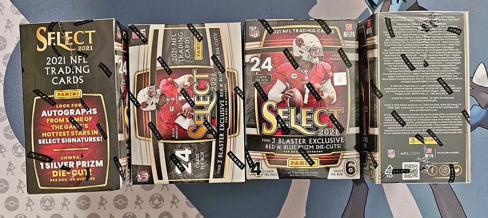 2021-22 Panini Select NFL Football Blaster Box Sealed