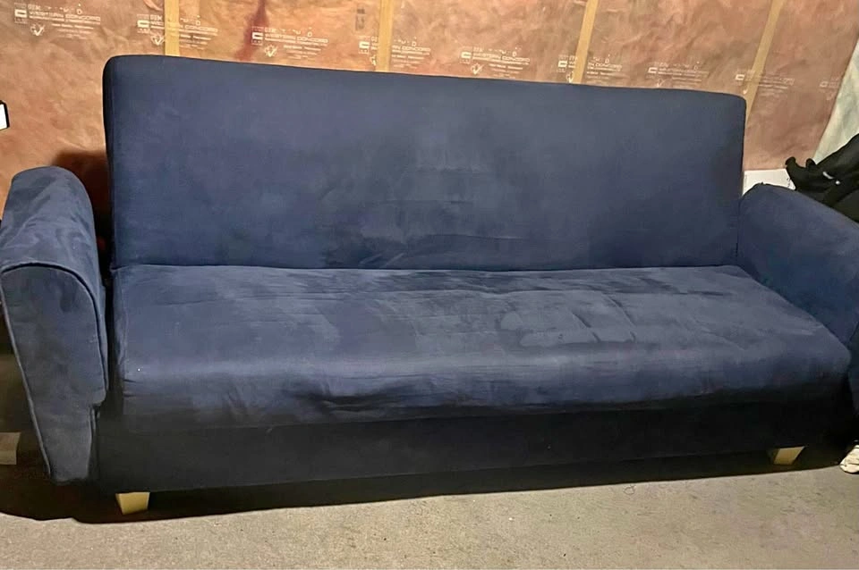 IKEA futon sofa bed with storage
