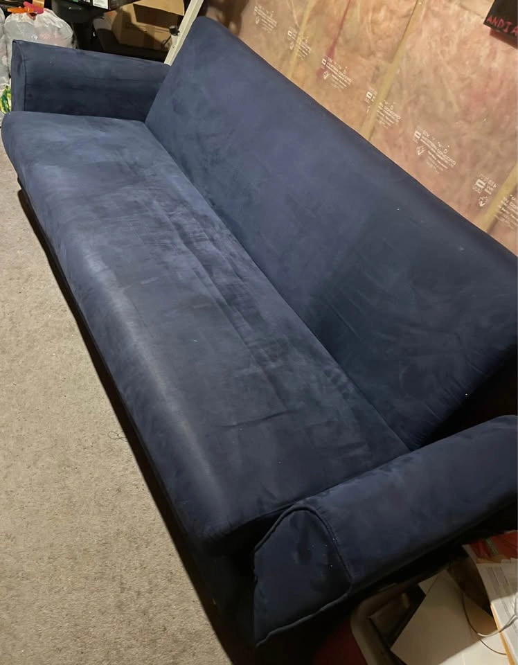 IKEA futon sofa bed with storage - photo 2