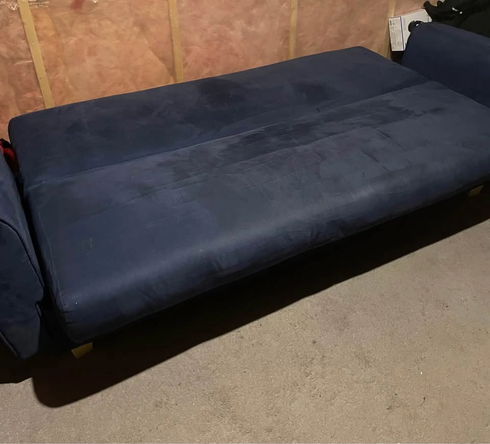IKEA futon sofa bed with storage - photo 4
