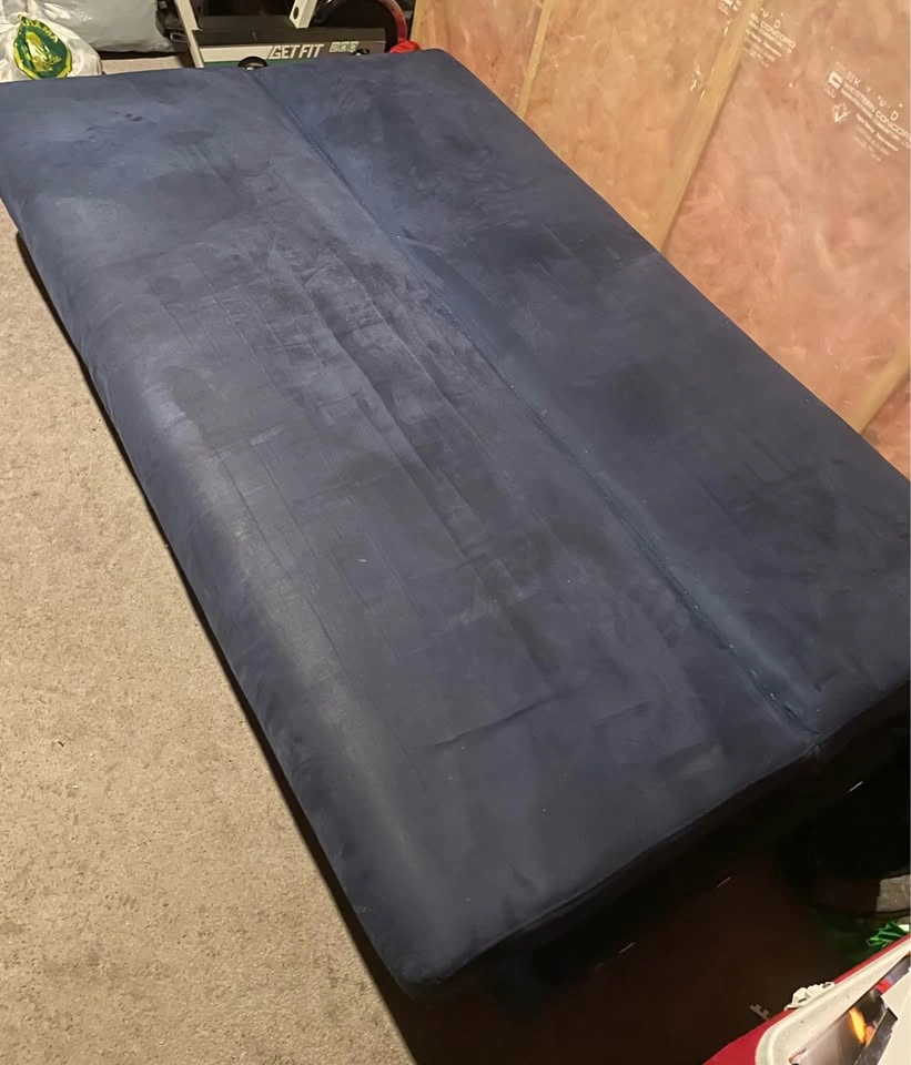 IKEA futon sofa bed with storage - photo 5