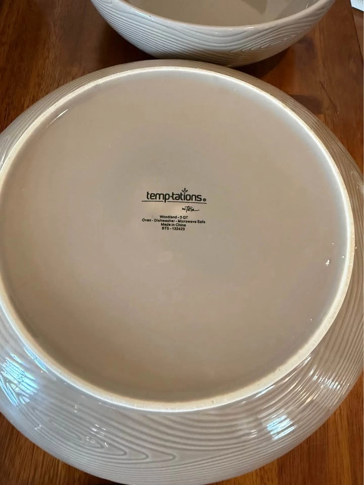 6 piece bake and serve set Like New - photo 4