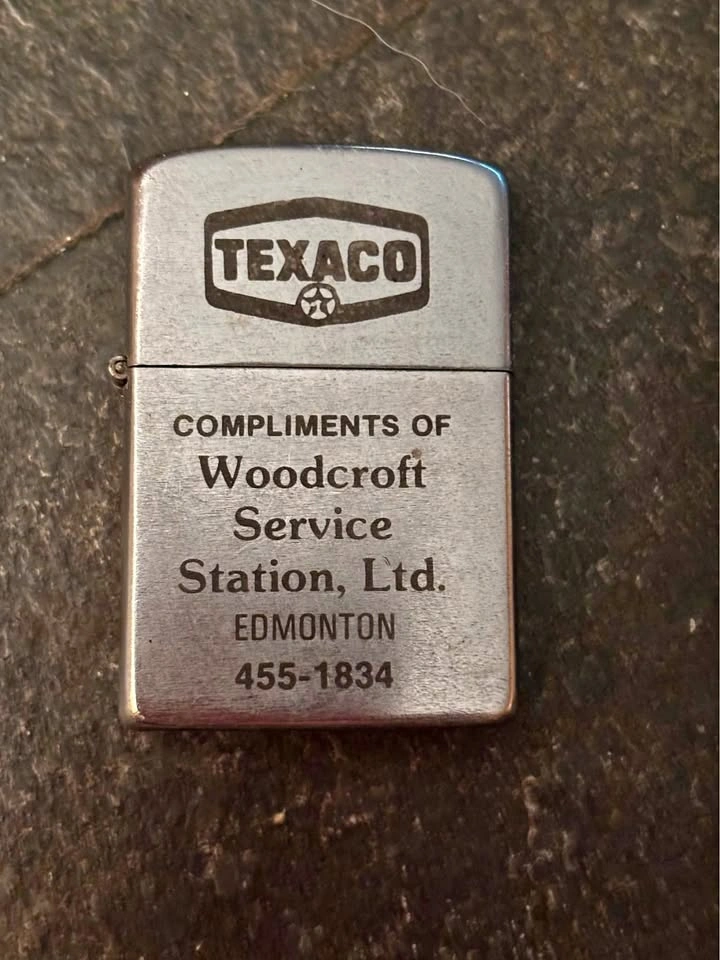Vintage Texaco Windguard Lighter 1950