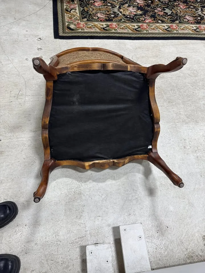 🚚 Delivery + Vintage French Provincial Armchair image indicator(10)