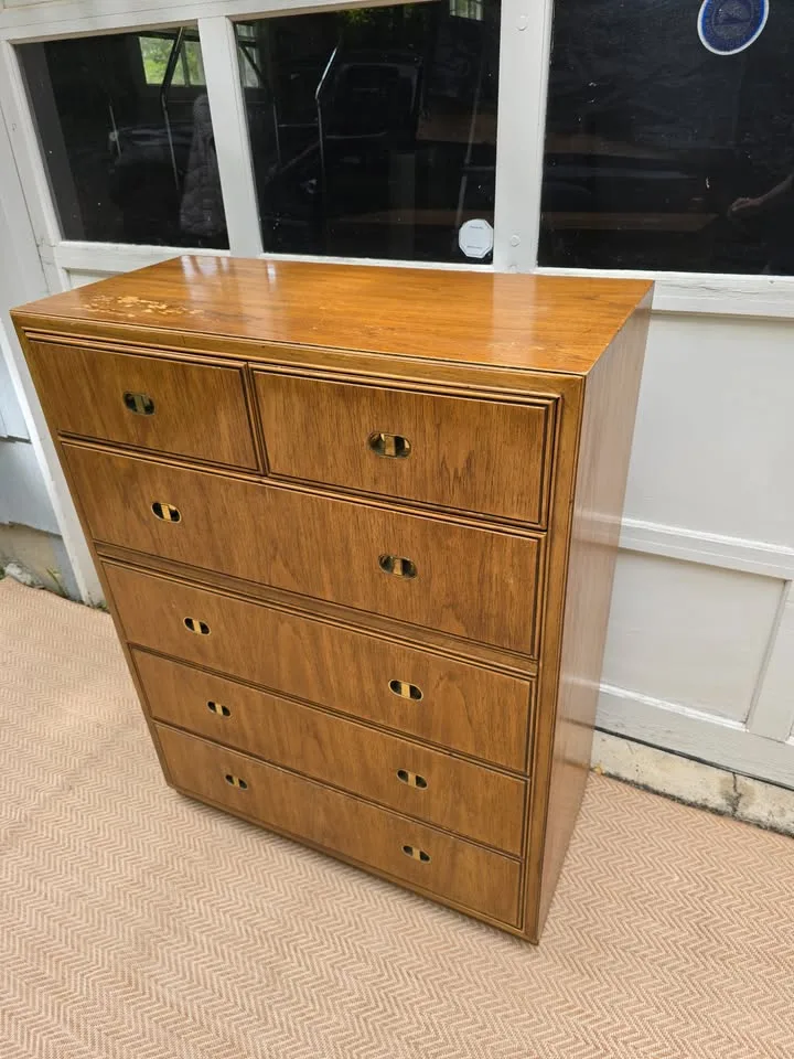 Mid-Century Drexel Campaign Dresser image indicator(2)