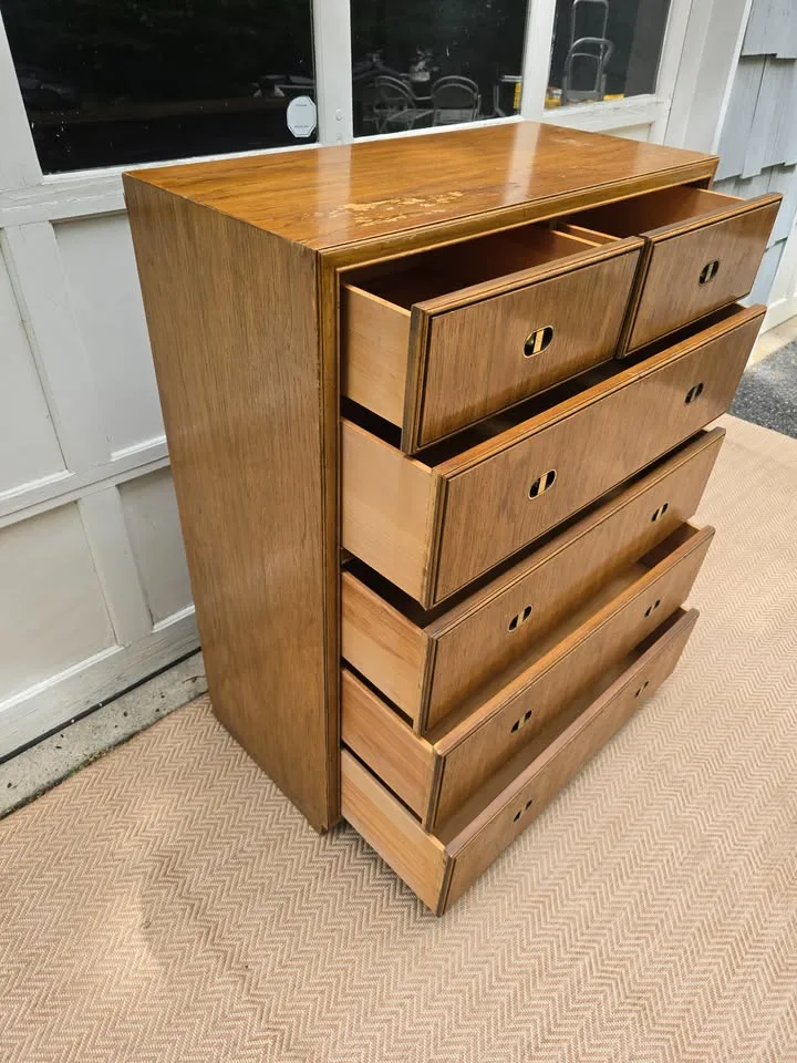 Mid-Century Drexel Campaign Dresser image indicator(7)