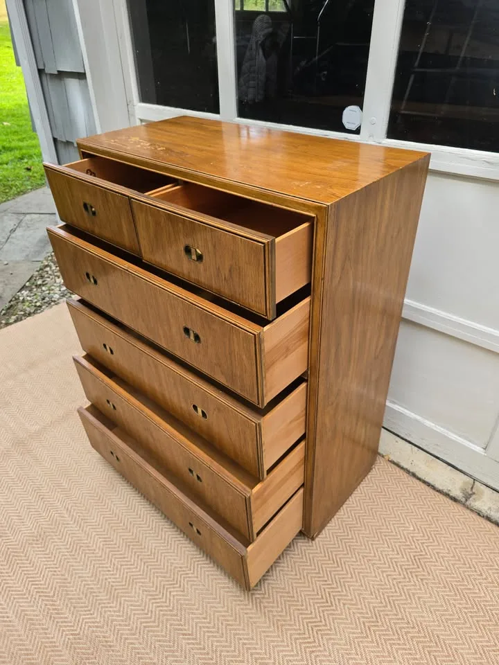 Mid-Century Drexel Campaign Dresser image indicator(8)