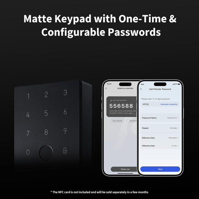 Aqara U100 Smart Lock, Fingerprint Keyless Entry - photo 2