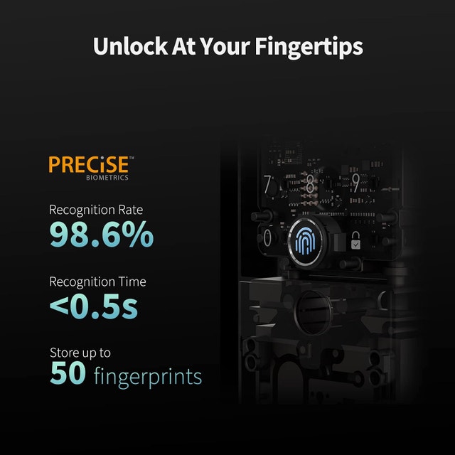 Aqara U100 Smart Lock, Fingerprint Keyless Entry - photo 3