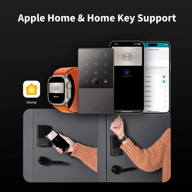 Aqara U100 Smart Lock, Fingerprint Keyless Entry - photo 5