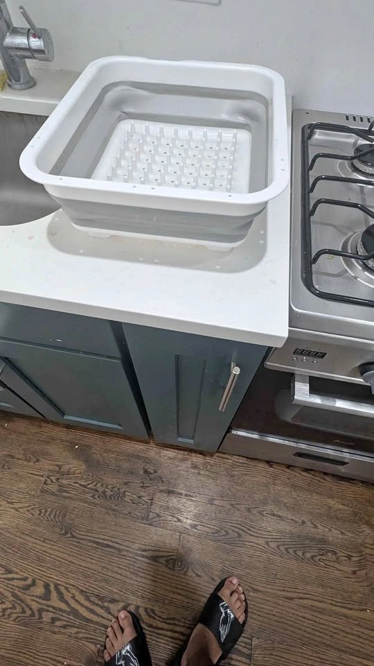 Silicone dish rack