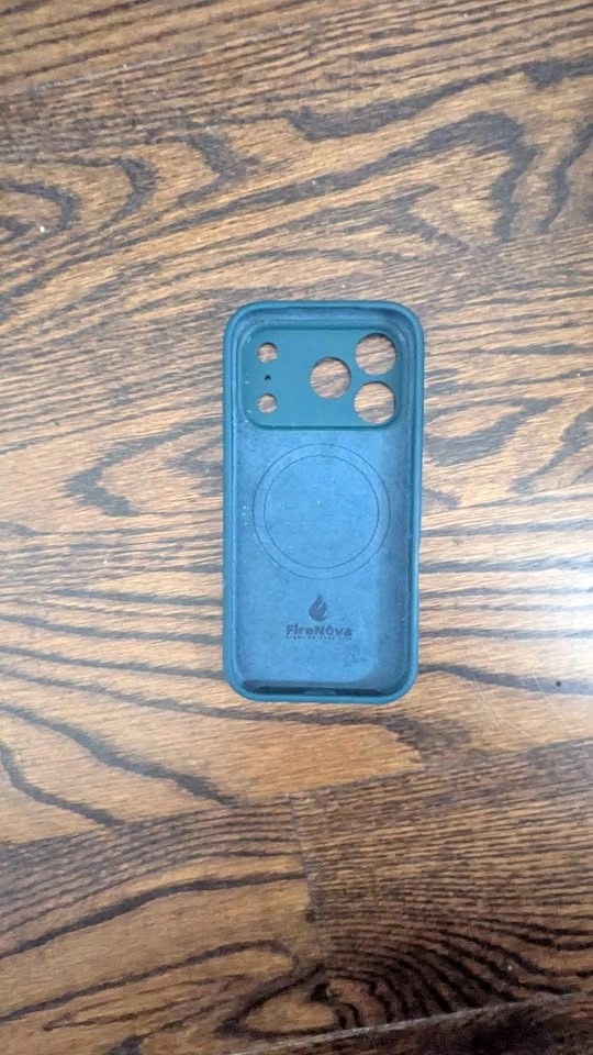 Fire Nova Silicone iPhone 17 pro