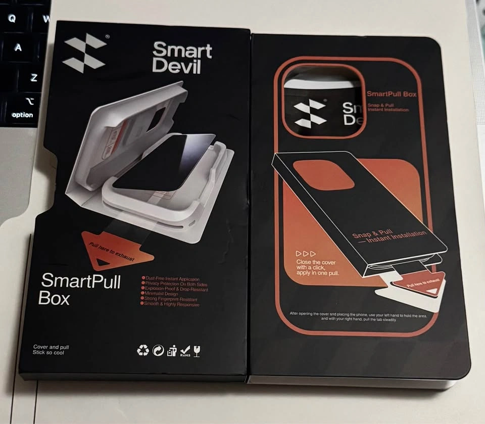 2 pc Privacy Screen Protector for iPhone 17 Pro, Anti-Spy NEW - photo 3