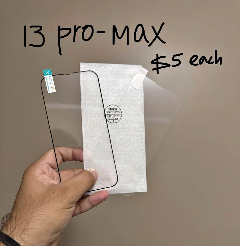 iPhone 13 PRO MAX Tempered glass screen protector/guard *NEW*