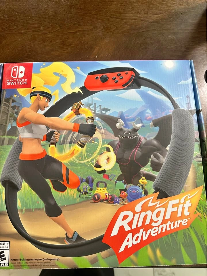 Nintendo Switch Ring Fit Adventure – Complete Set